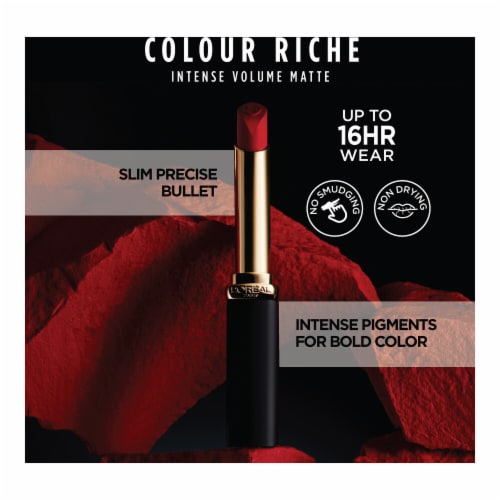 L'Oreal Paris Colour Riche Intense Volume Matte Lipstick 213 Le Plum Dominant Perspective: right