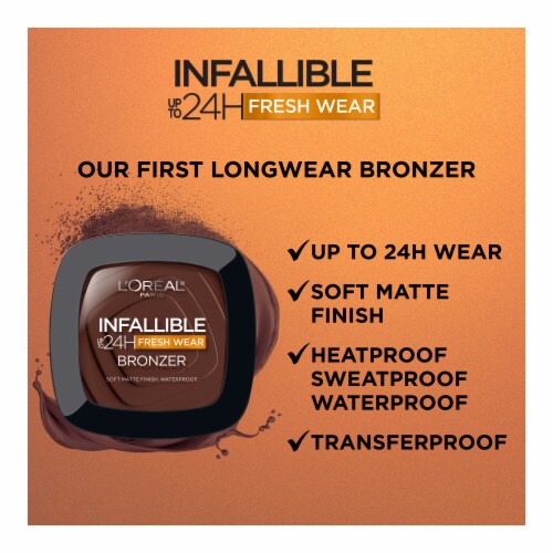 L'Oreal Paris Infallible 400 Tan Bronzer Perspective: right