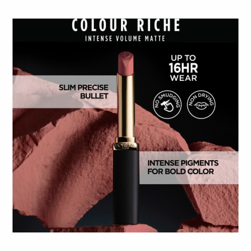 L'Oreal Paris Colour Riche Intense Volume Matte Lipstick 570 Worth It Intense Perspective: right