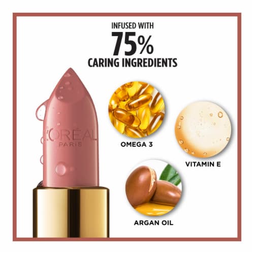 L'Oreal Paris Colour Riche Original Satin Lipstick 635 Worth It Medium Perspective: right