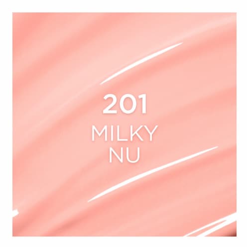 L'Oreal Paris Plump Ambition Lip Oil with Hyaluronic Acid 201 Milky Nu Perspective: right