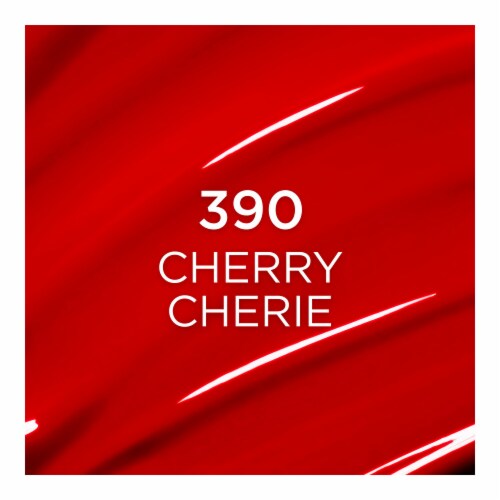 L'Oreal Paris Plump Ambition Lip Oil with Hyaluronic Acid 390 Cherry Cherie Perspective: right