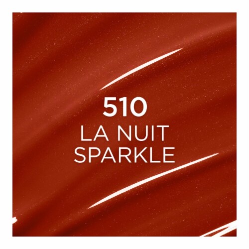 L'Oreal Paris Plump Ambition Lip Oil with Hyaluronic Acid 510 La Nuit Sparkle Perspective: right