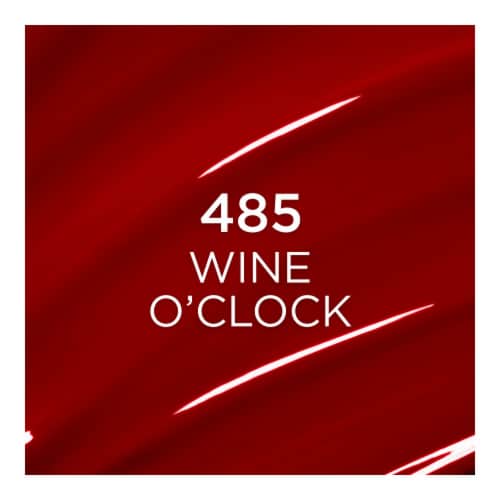 L'Oreal Paris Plump Ambition Lip Oil with Hyaluronic Acid 485 Wine O'Clock Perspective: right