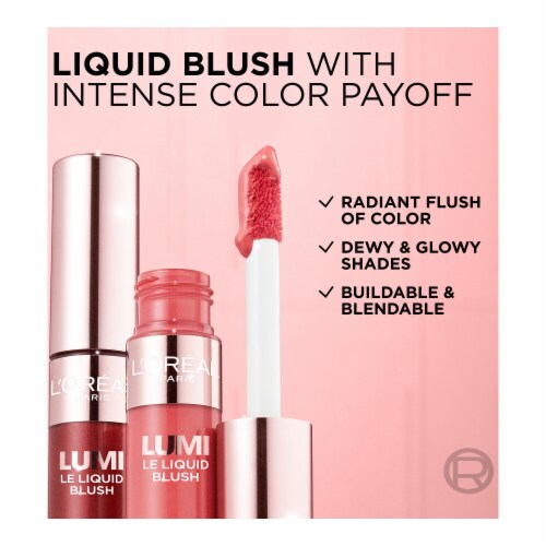 L'Oreal Paris Lumi Le Liquid Blush 601 Dewy Worth It Perspective: right