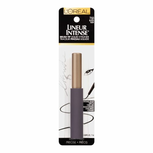 L'Oreal Paris Lineur Intense Brush Tip Liquid Eyeliner 710 Black Perspective: right