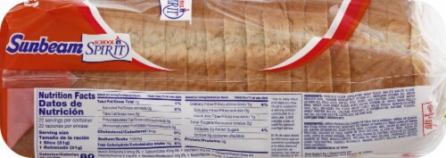 Sunbeam Honey Wheat Bread Perspective: right