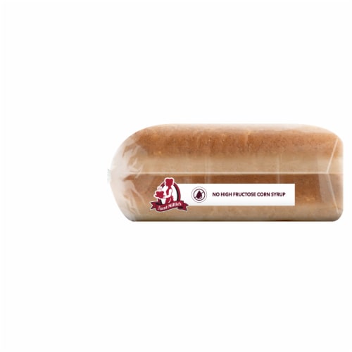 Aunt Millie's Hearth Whole Grain Hot Dog Buns Perspective: right