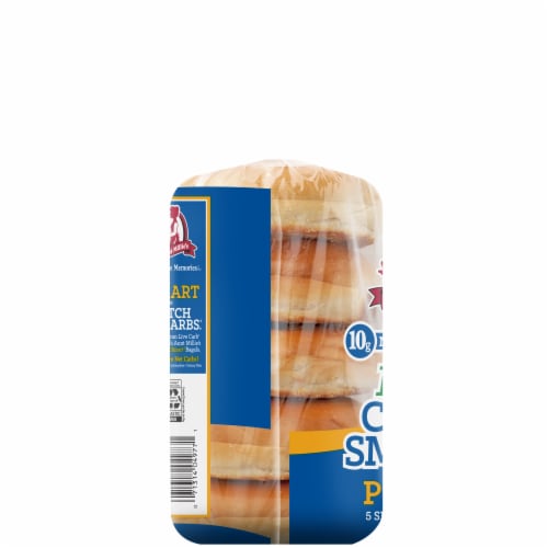 Aunt Millie's Live Carb Smart Plain Bagels Perspective: right