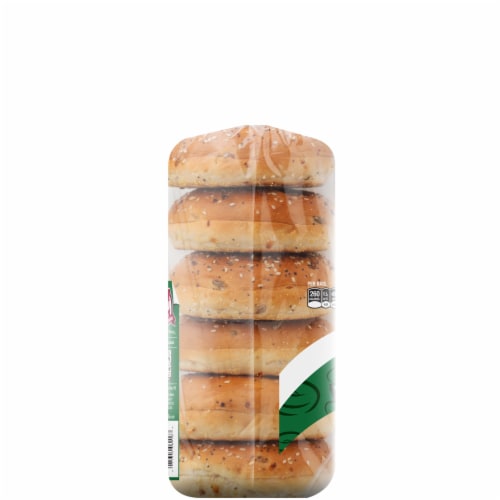 Aunt Millie's Soft Everything & More Bagels Perspective: right