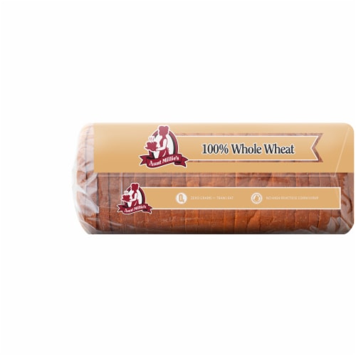 Aunt Millie's 100% Whole Wheat Bread Perspective: right