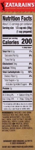 Zatarain's® Yellow Rice Perspective: right