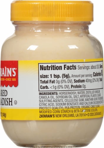 Zatarain's® Prepared Horseradish Perspective: right