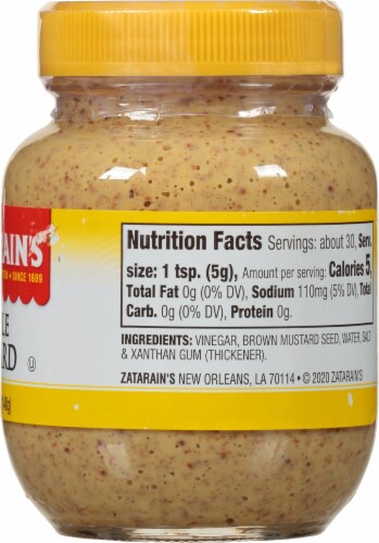 Zatarain's® Creole Mustard Perspective: right