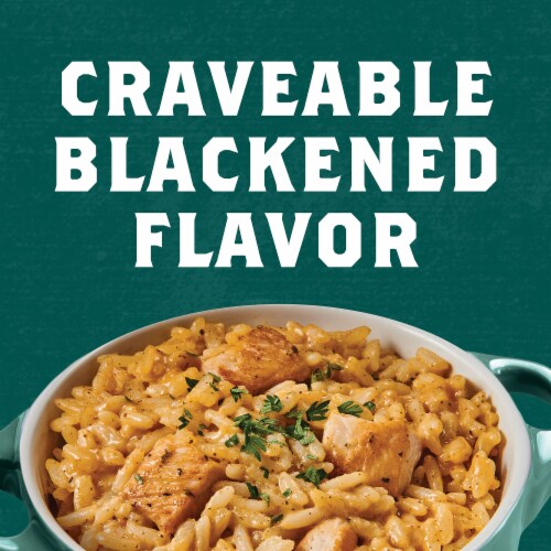 Zatarain's Creamy Blackened Chicken Rice Mix Perspective: right