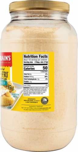 Zatarain's® Seasoned Fish-Fri Seafood Breading Mix Perspective: right