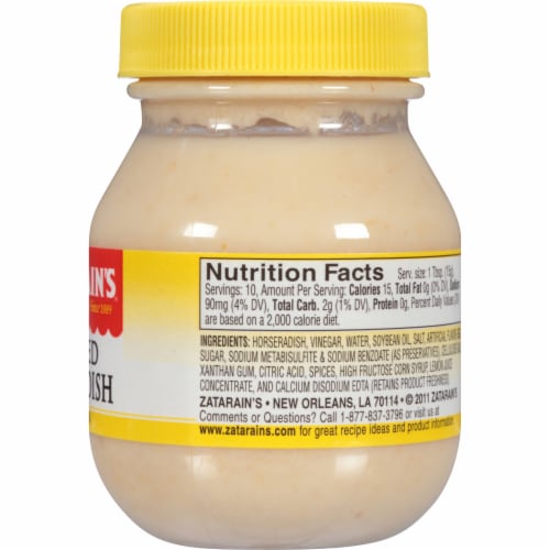 Zatarain's® Prepared Horseradish Perspective: right