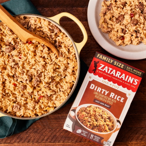 Zatarain's Family Size Dirty Rice Mix Perspective: right