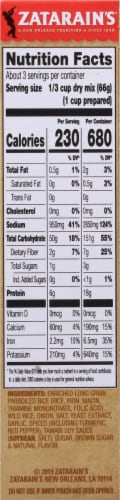 Zatarain's® New Orlean's Style Long Grain & Wild Rice Mix Perspective: right