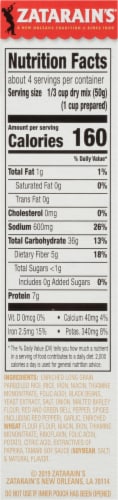 Zatarain's® Black Beans & Rice Dinner Mix Perspective: right