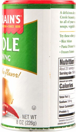 Zatarain's® New Orleans Style Creole Seasoning Perspective: right