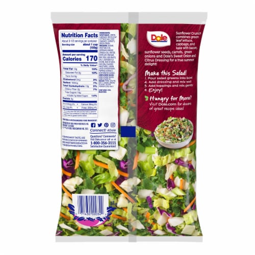 Dole Sunflower Crunch Chopped Salad Kit Perspective: right