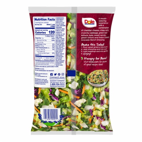 Dole Avocado Ranch Chopped Salad Kit Perspective: right