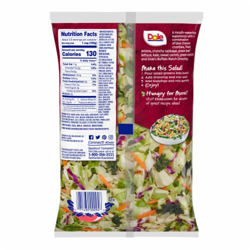 Dole Buffalo Ranch Chopped Salad Kit Perspective: right