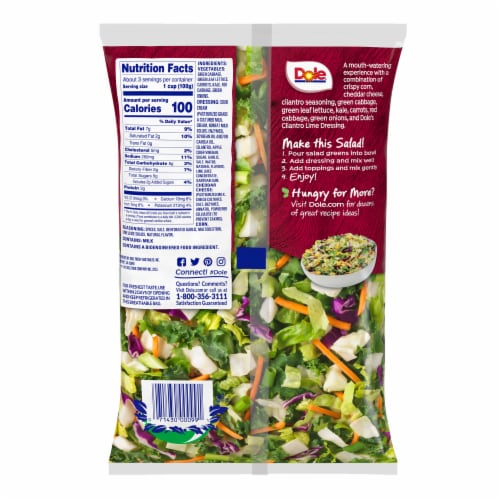 Dole Fiesta Lime Chopped Salad Kit Perspective: right