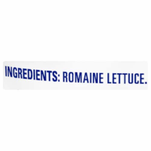 Dole Chopped Salad Romaine Lettuce Perspective: right