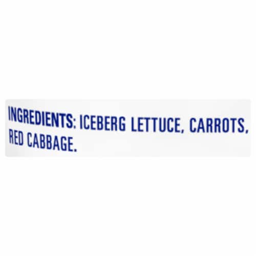 Dole Value Size Garden Salad Perspective: right