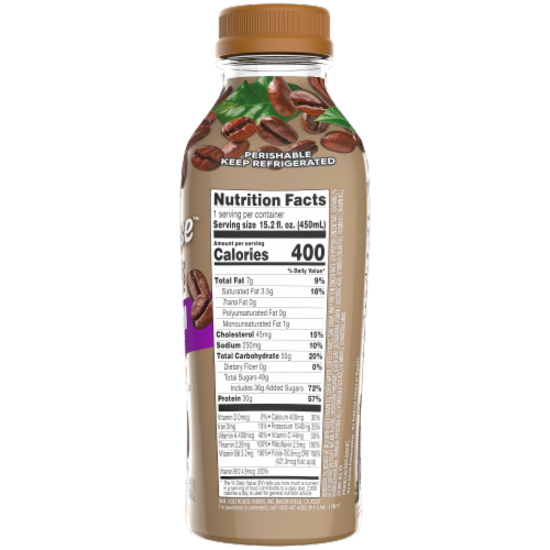 Bolthouse™ Farms Blended Protein Plus® Shake Coffee Perspective: right
