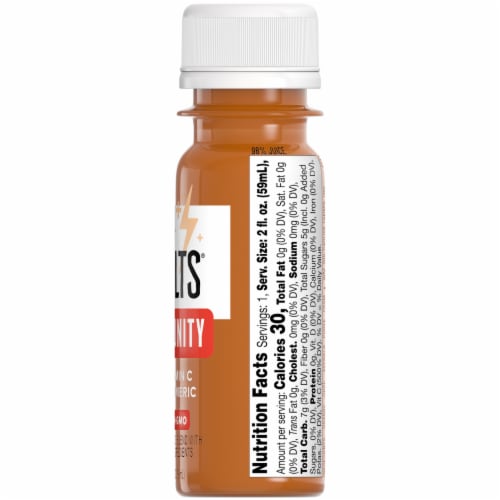 Bolthouse Farms Bolts® Immunity Turmeric Beverage Shot Perspective: right