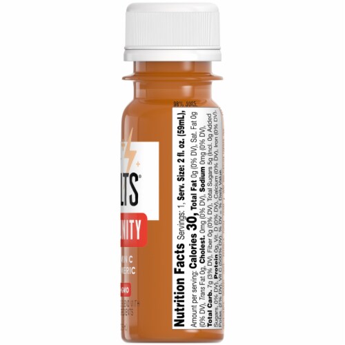 Bolthouse Farms Bolts® Immunity Turmeric Beverage Shot Perspective: right