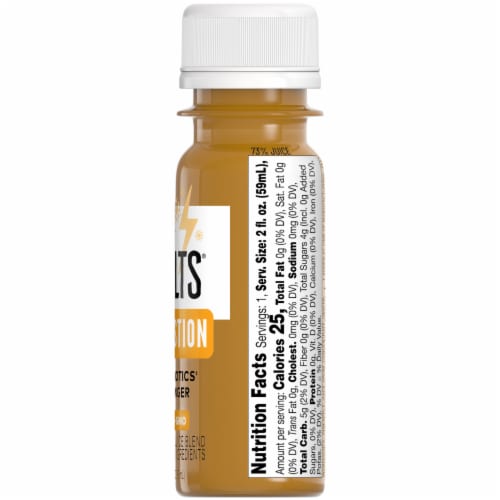 Bolthouse Farms Bolts® Digestion Probiotic Beverage Shot Perspective: right