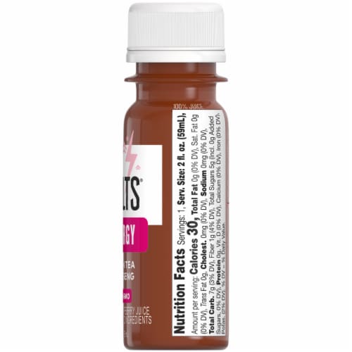 Bolthouse Farms Bolts® Energy Beverage Shot Perspective: right