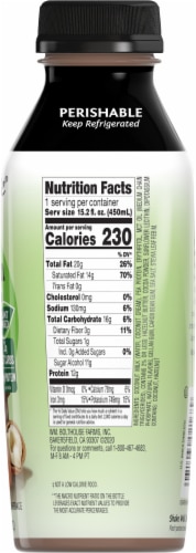 Bolthouse Farms® Hazlenut Fudge Plant-Based Keto Protein Shake Perspective: right
