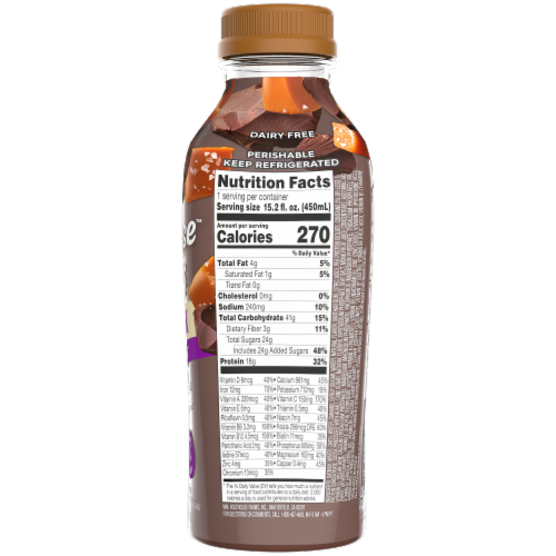 Bolthouse™ Farms Protein Plus™ Chocolate Salted Caramel Oatmilk Perspective: right