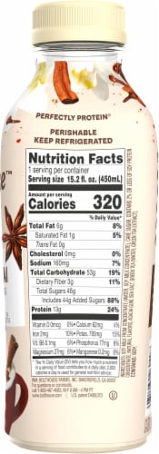 Bolthouse Farms® Vanilla Chai Tea Protein Tea & Soy Beverage Perspective: right