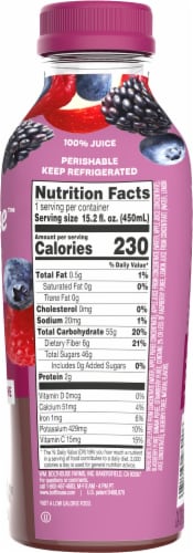 Bolthouse™ Farms Berry Boost® 100% Fruit Juice Smoothie Perspective: right