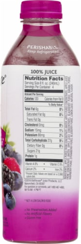 Bolthouse Farms Berry Boost Fruit Juice Smoothie Perspective: right