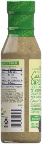 Cardini's Light Greek Vinaigrette Salad Dressing Perspective: right