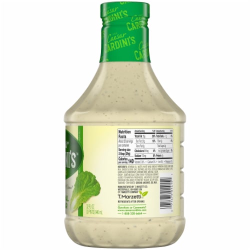 Cardini's Original Caesar Salad Dressing Perspective: right