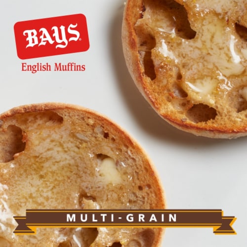 Bays Multi-grain English Muffins Perspective: right
