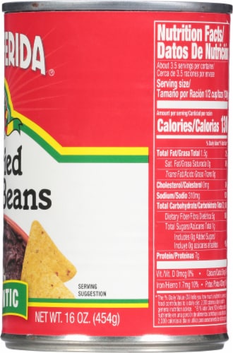 La Preferida Authentic Refried Black Beans Perspective: right