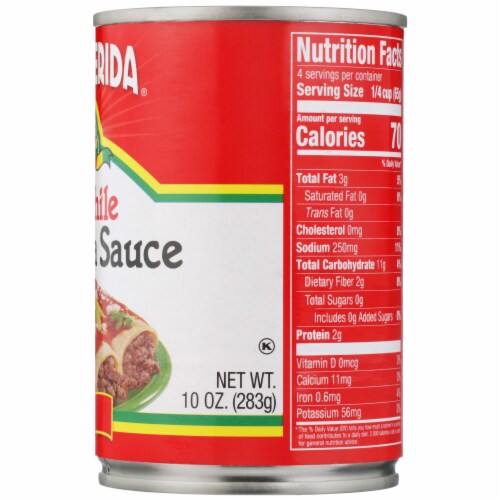 La Preferida® Red Chile Hot Enchilada Sauce Perspective: right