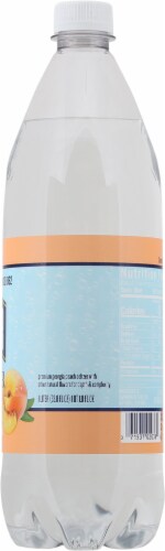 Polar® Georgia Peach Flavored Seltzer Bottled Water Perspective: right