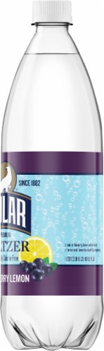 Polar® Blueberry Lemonade Flavored Seltzer Bottled Water Perspective: right