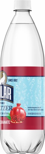 Polar Pomegranate Seltzer Water Bottle Perspective: right