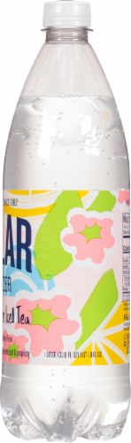 Polar® Pink Summer Iced Tea Flavored Seltzer Bottled Water Perspective: right